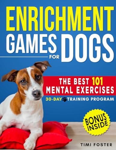 ENRICHMENT GAMES FOR DOGS — used book cover