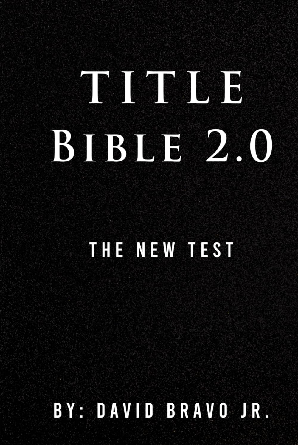 Title Bible 2.0 — used book cover