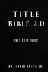 Title Bible 2.0 — used book cover