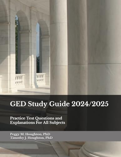 GED Study Guide 2024/2025 — used book cover