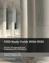 GED Study Guide 2024/2025 — used book cover