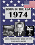 Born In The USA 1974 — used book cover