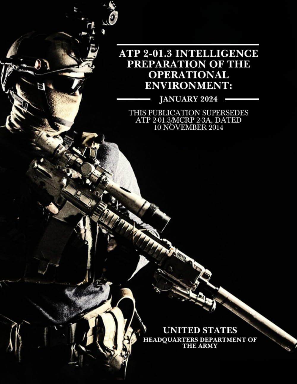 ATP 2-01.3 Intelligence Preparation of the Operational Environment — used book cover