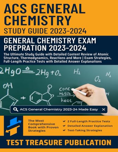 ACS General Chemistry Study Guide 2023-2024 — used book cover