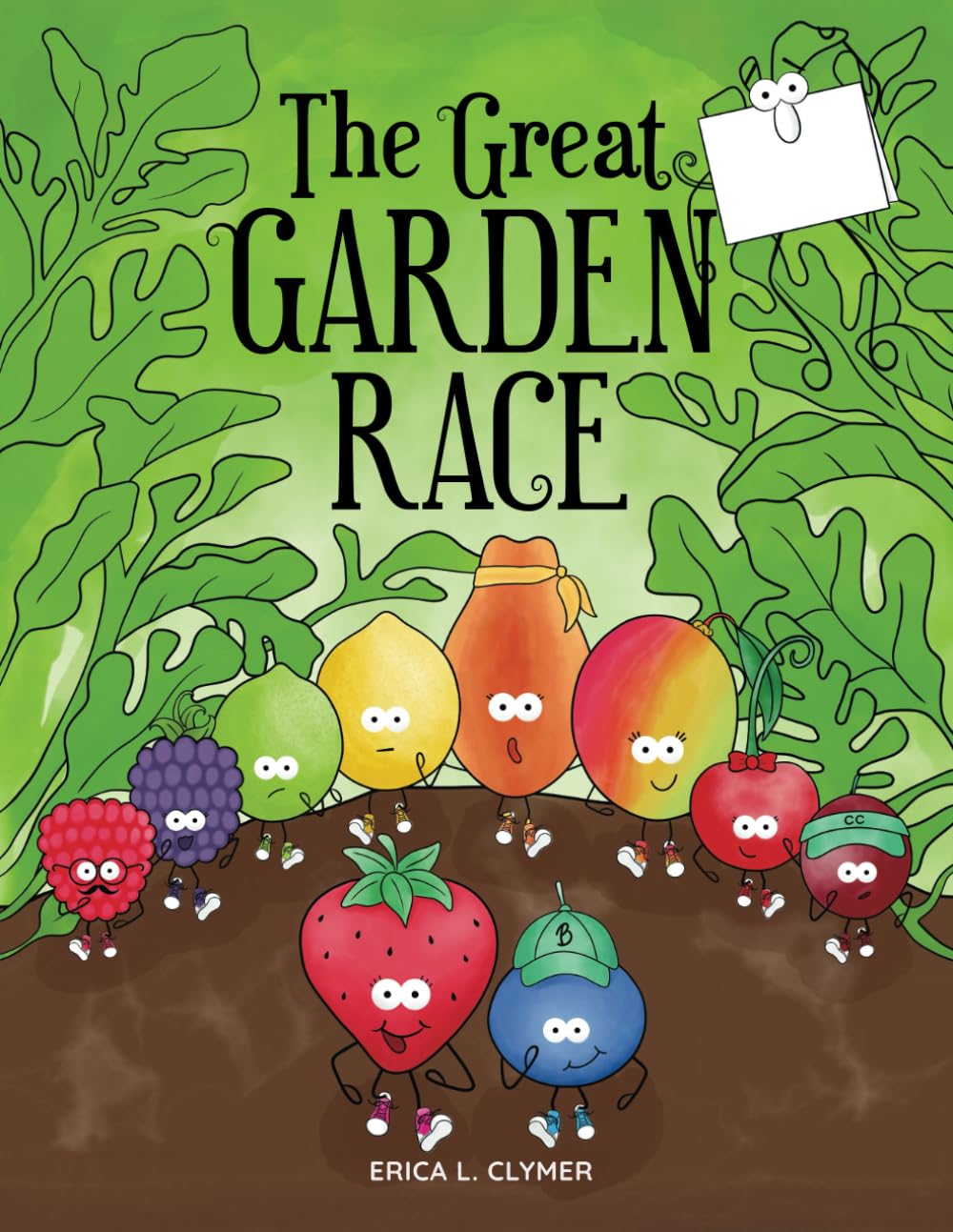 The Great Garden Race — used book cover