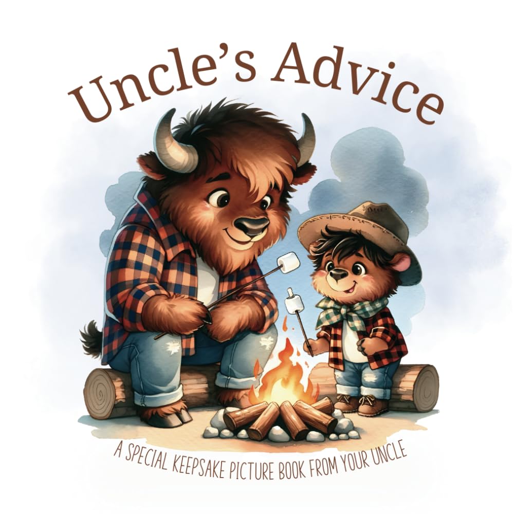 Gift From Uncle to Baby Niece or Nephew | Keepsake Picture Book for Kids: Funny &amp; Sweet Advice with Whimsical Illustrations | Great for New Baby, Shower or Christmas