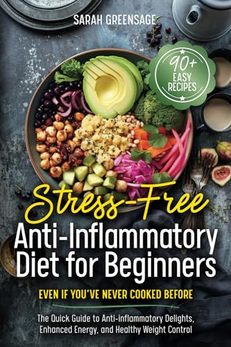 Stress-Free Anti Inflammatory Diet For Beginners — used book cover