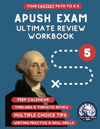 Ultimate APUSH Exam Review Workbook — used book cover