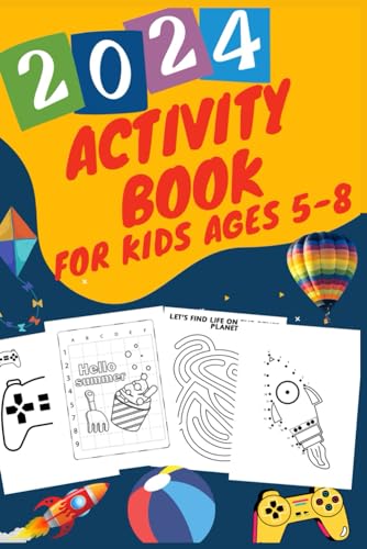 Activity Book for Kids Ages 5-8 — used book cover