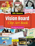Vision Board Clip Art Book — used book cover