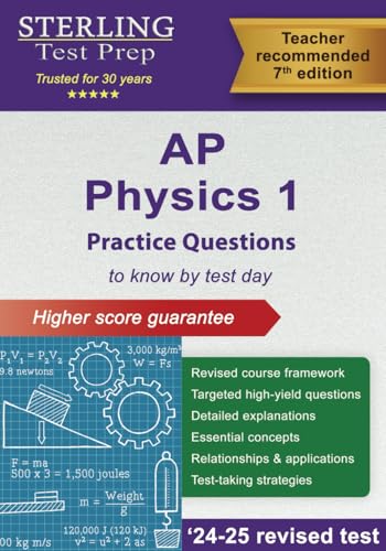 AP Physics 1 Practice Questions: High-Yield Questions and Detailed Explanations