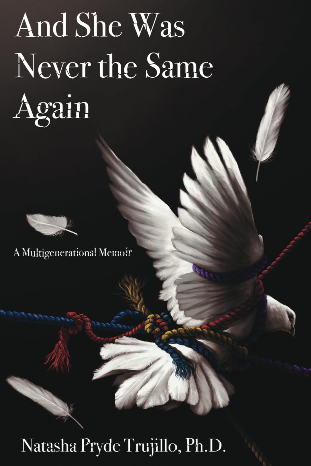 And She Was Never the Same Again — used book cover