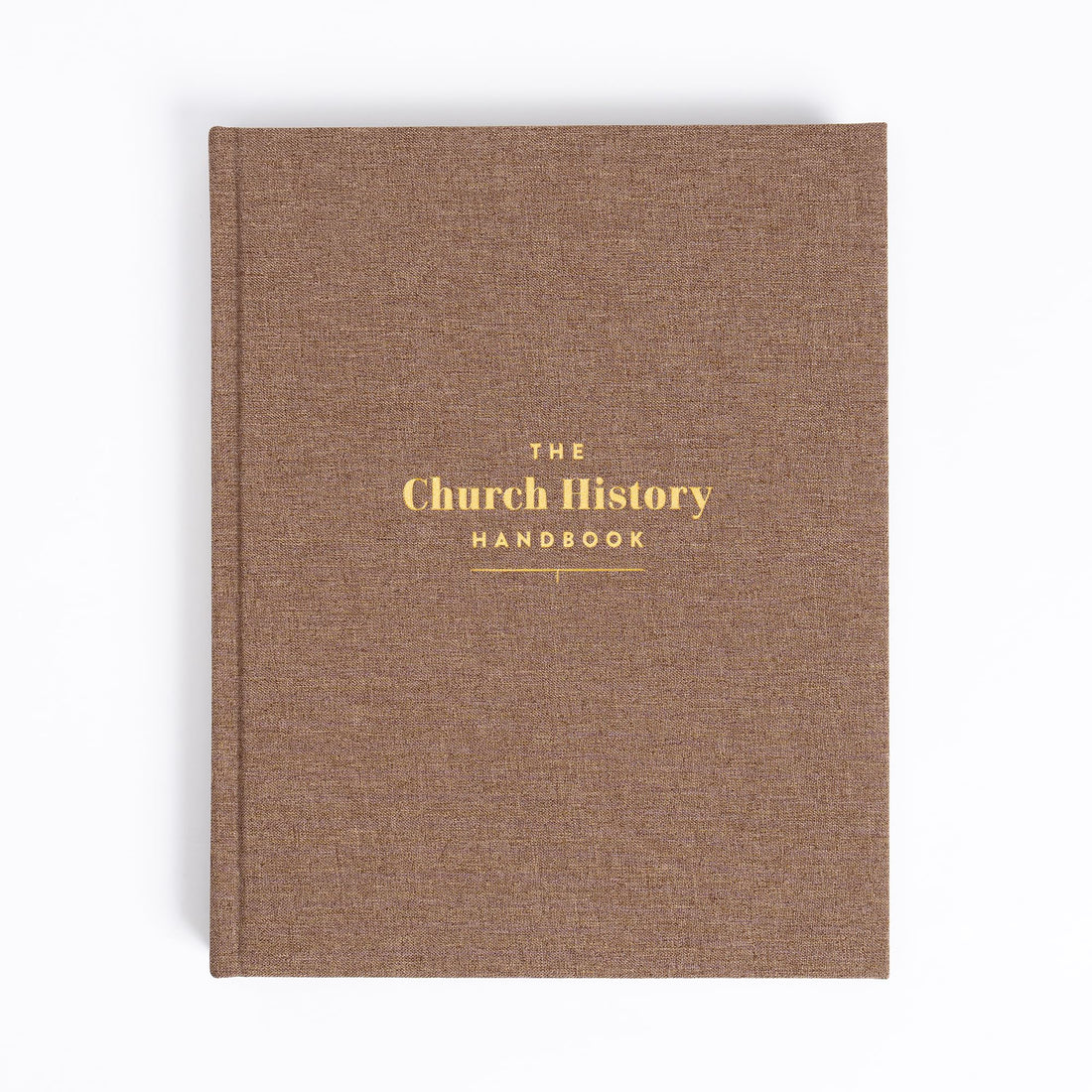 The Church History Handbook, Mocha Cloth Over Board, Full-Color Design, Studies, Commentary, Biographies, Charts, Maps, Timelines — used book cover