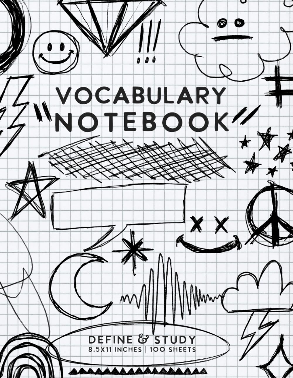Vocabulary Notebook — used book cover