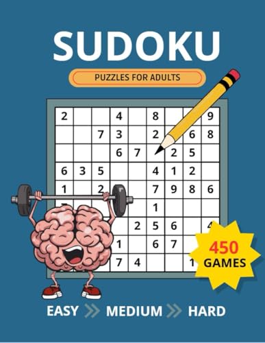 Sudoku Books For Adults Large Print — used book cover