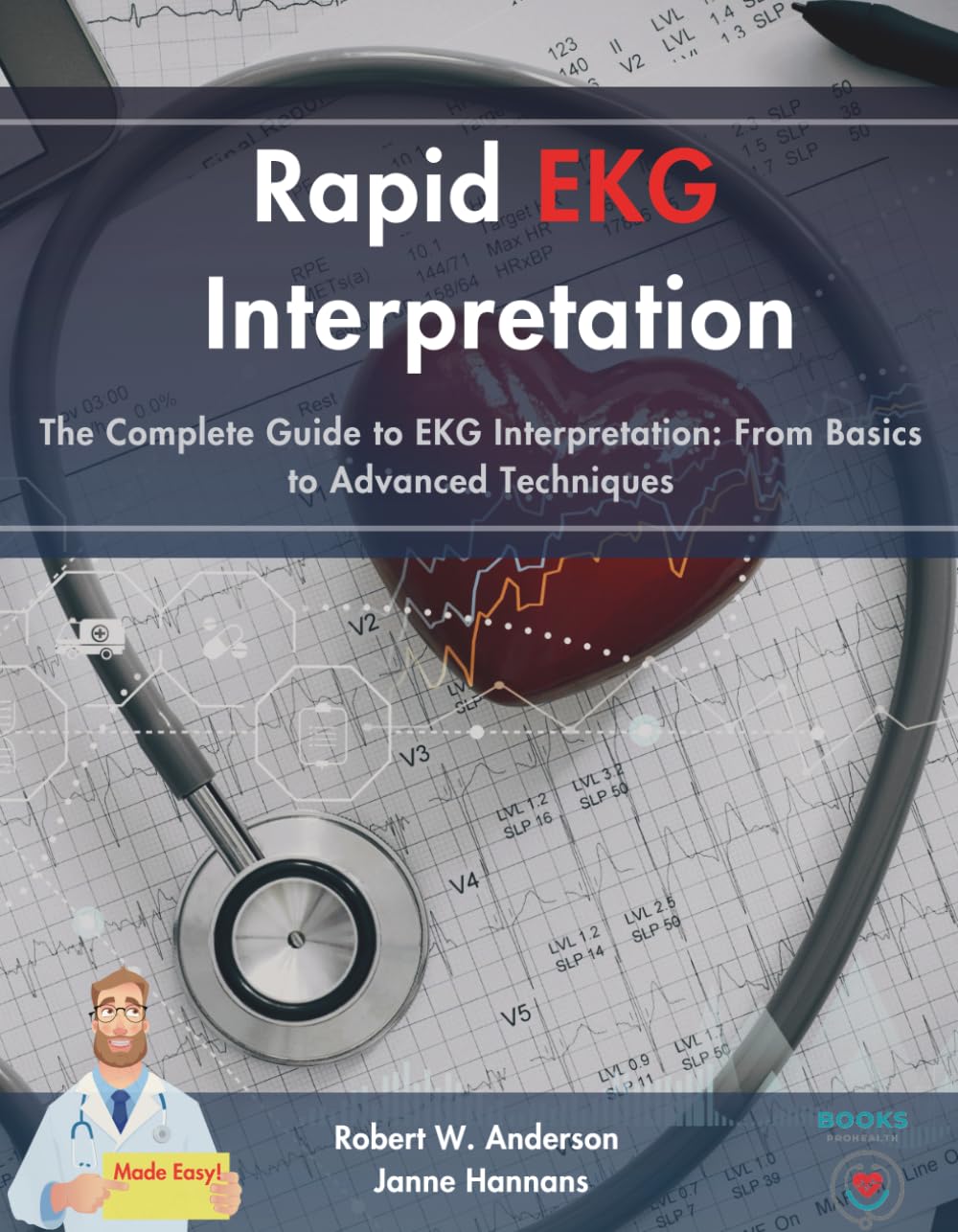 RAPID EKG INTERPRETATION — used book cover