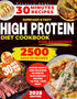Super Easy & Tasty High Protein Cookbooks for Beginners — used book cover