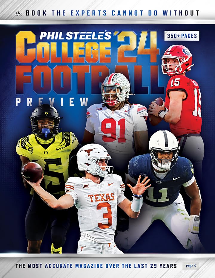 Phil Steele College Football Preview 2024 — used book cover