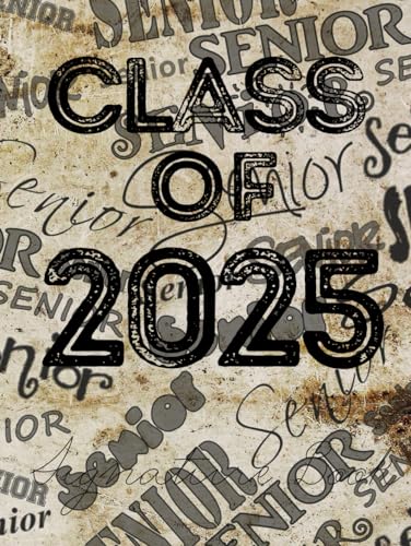 Class of 2025 DIY Yearbook - High School Senior Memory Book and Yearbook Alternative — used book cover