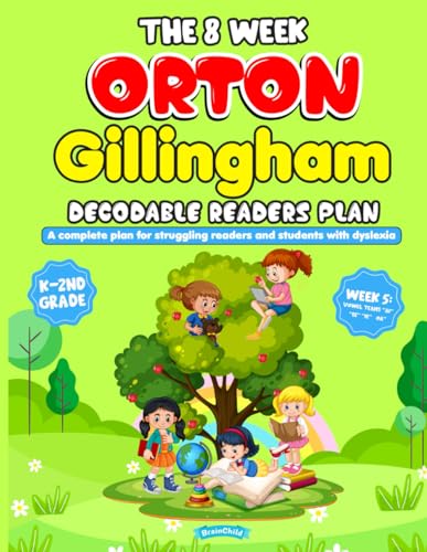 The 8-Week Orton Gillingham Decodable Readers Plan — used book cover