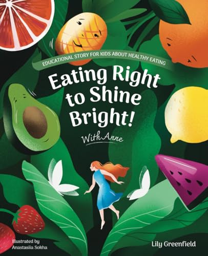 Eating Right to Shine Bright with Anne — used book cover