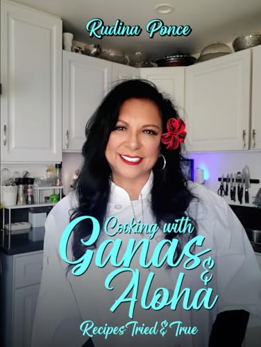 COOKING WITH GANAS &amp; ALOHA RECIPES — used book cover