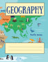 100-page Geography notebook — used book cover