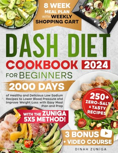 DASH Diet Cookbook For Beginners — used book cover