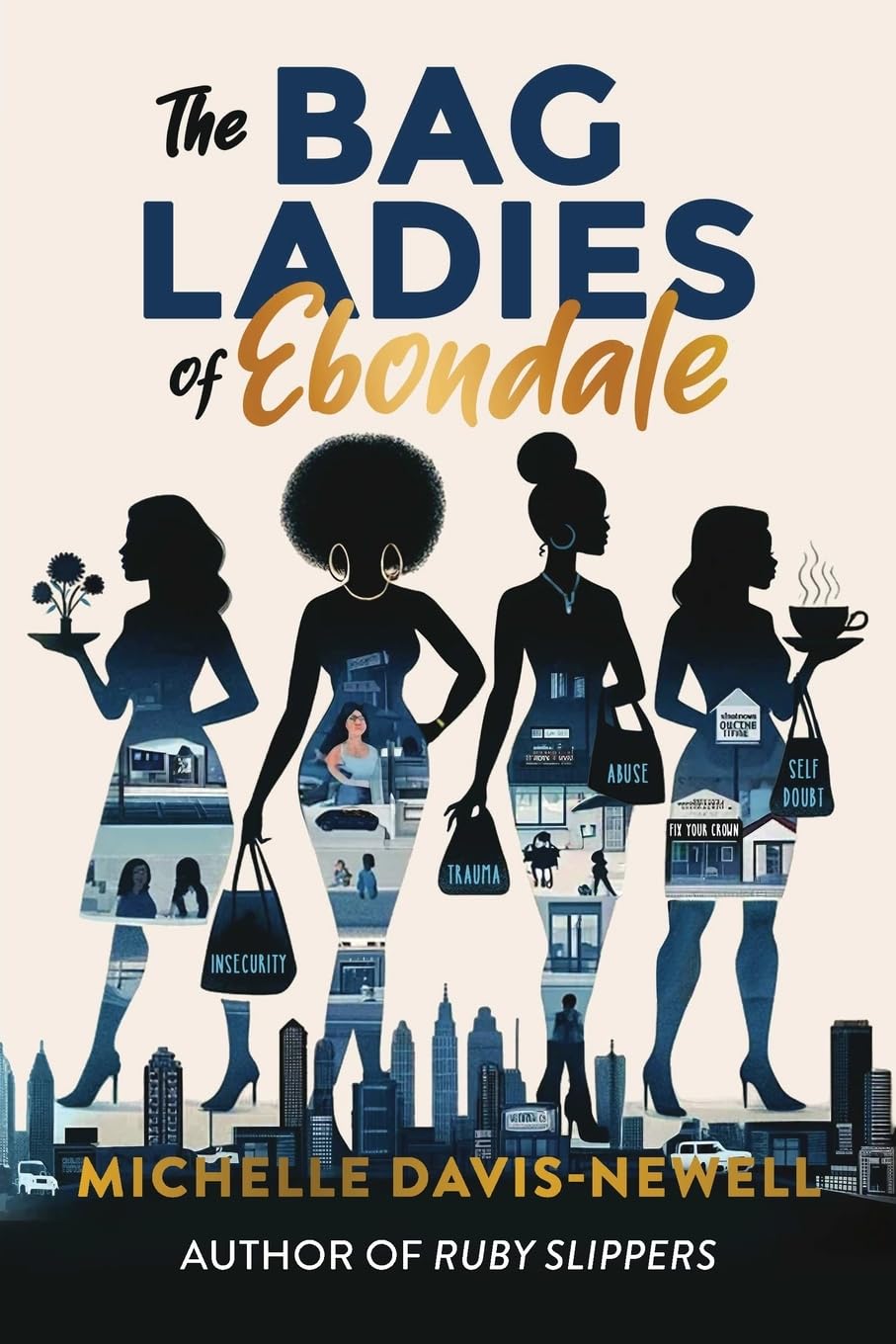 The Bag Ladies of Ebondale — used book cover