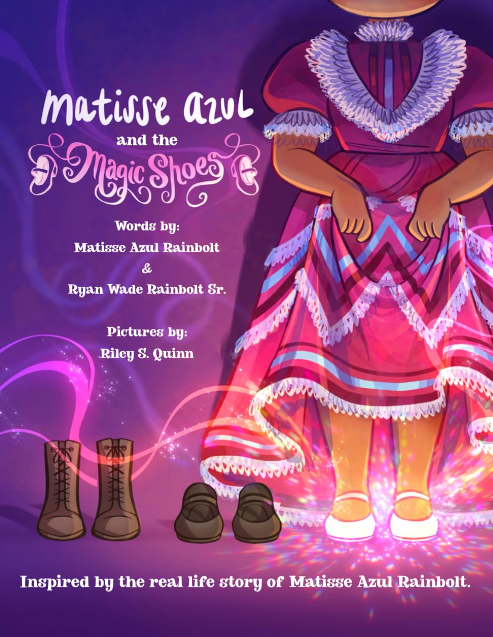 MATISSE AZUL AND THE MAGIC SHOES — used book cover