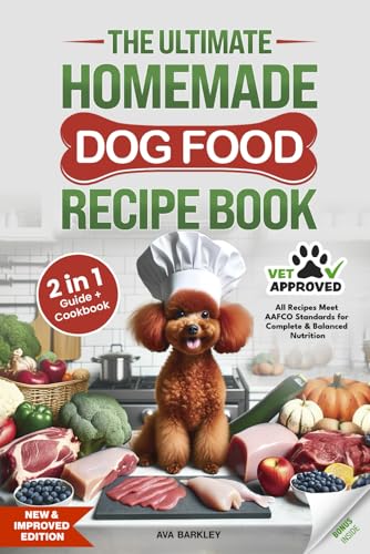 The Ultimate Homemade Dog Food Recipe Book — used book cover