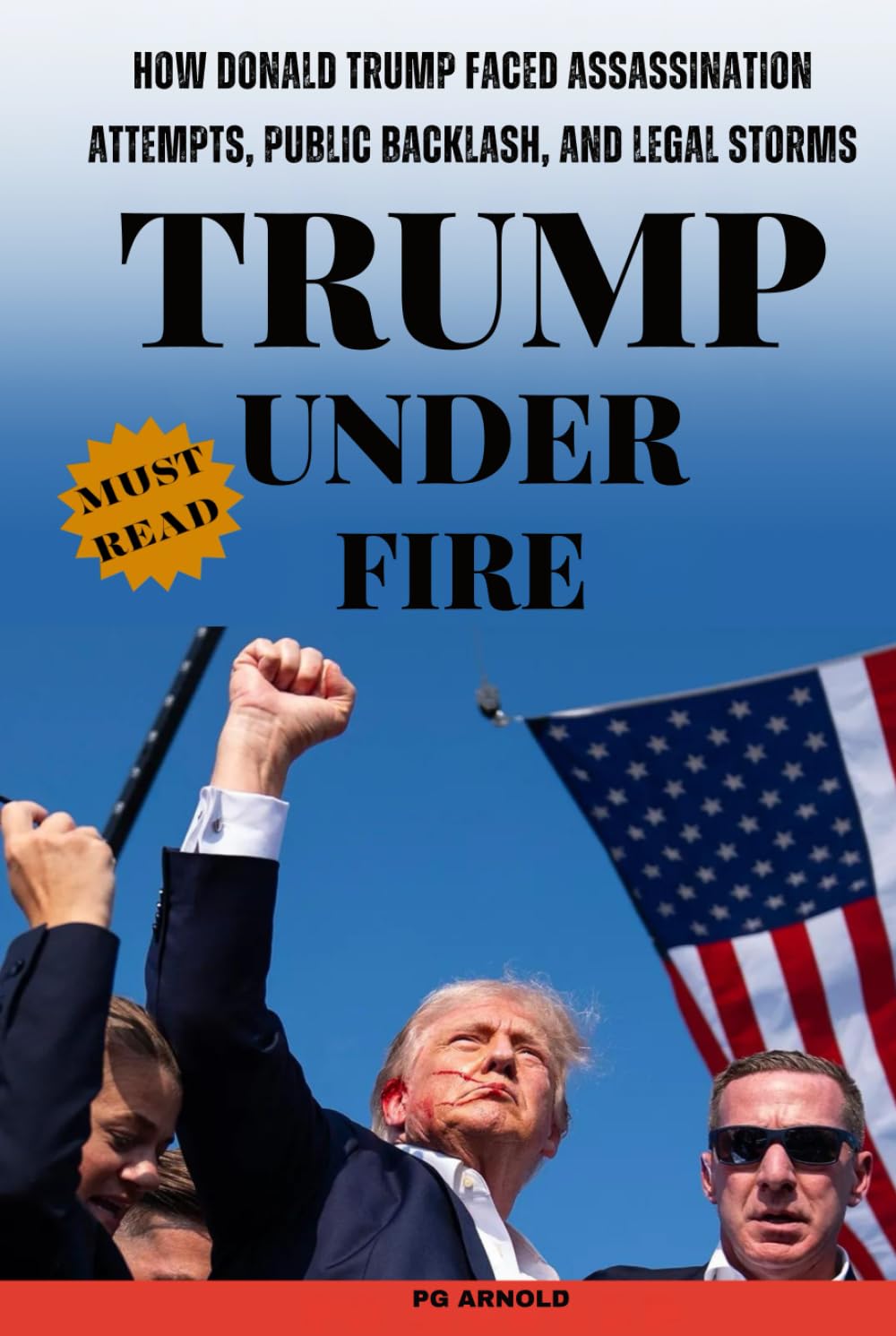Trump Under Fire — used book cover