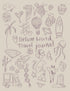 Deluxe World Travel Journal — used book cover