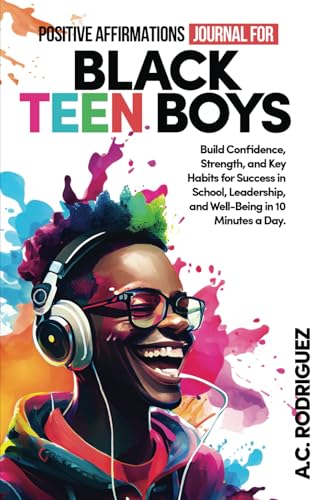 Positive Affirmations Journal For Black Teen Boys — used book cover
