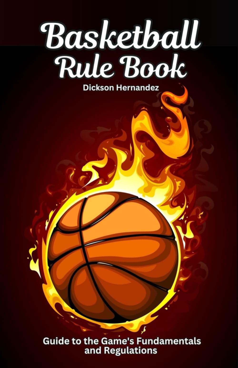 Basketball Rule Book — used book cover