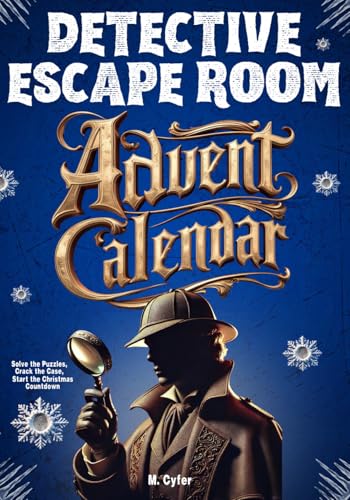 Detective Escape Room Advent Calendar for Adults — used book cover