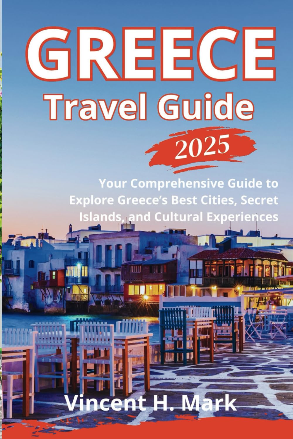 Greece Travel Guide 2025 — used book cover