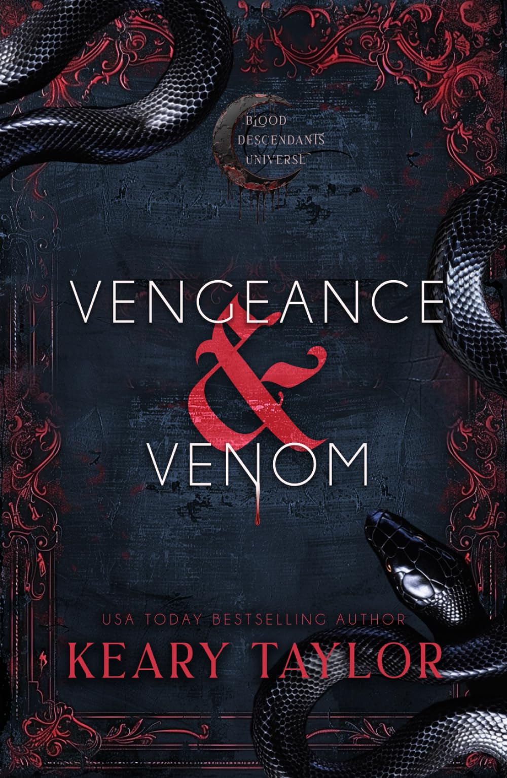 Vengeance and Venom — used book cover