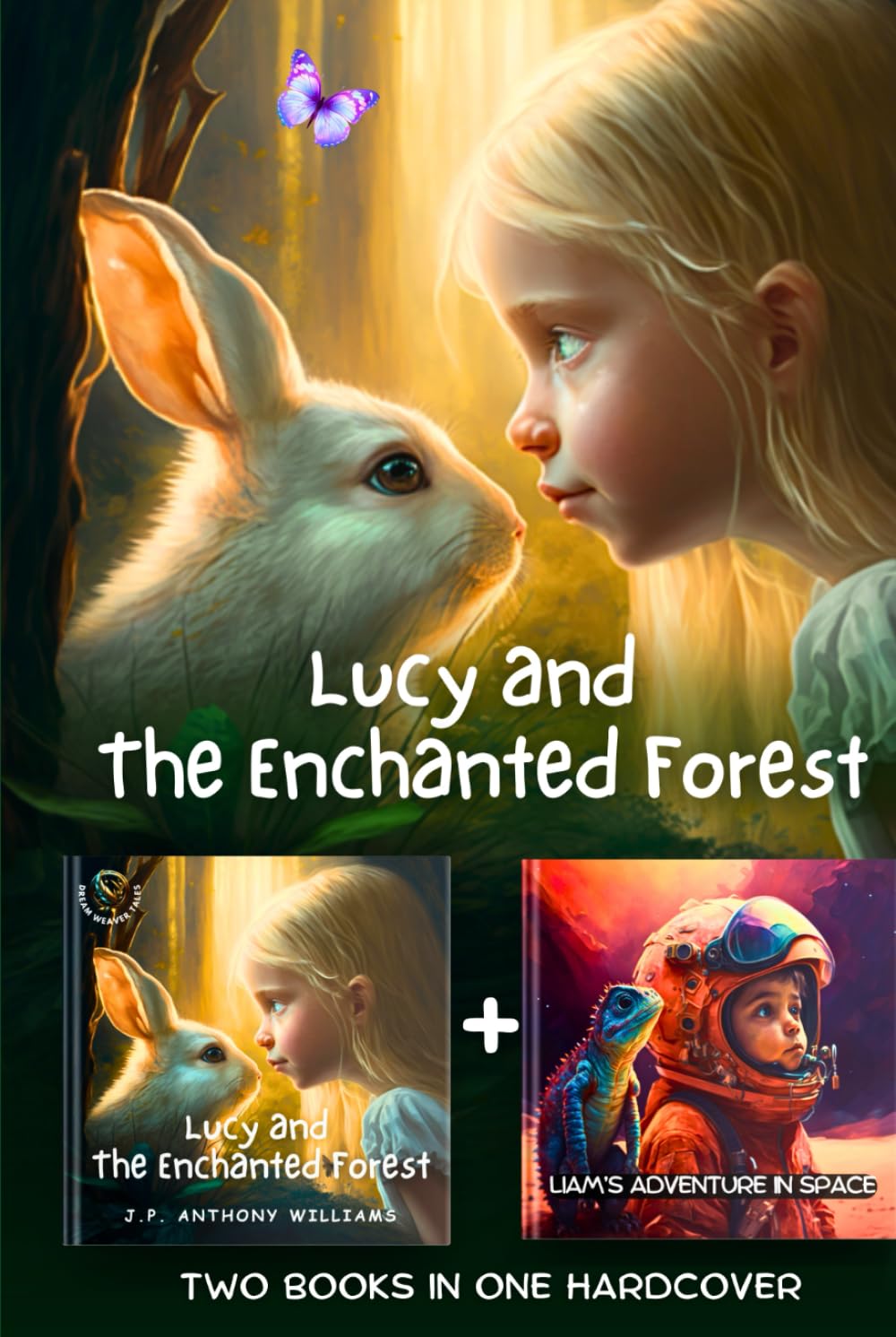 Lucy and the Enchanted Forest: Two Bedtime Stories for Kids in 1 Hardcover Edition (The Adventures of Lucy &amp; Her Big Heart [Gentle Life Lessons for Little Readers Ages 4–8])