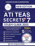 ATI TEAS SECRETS STUDY GUIDE 2025 — used book cover