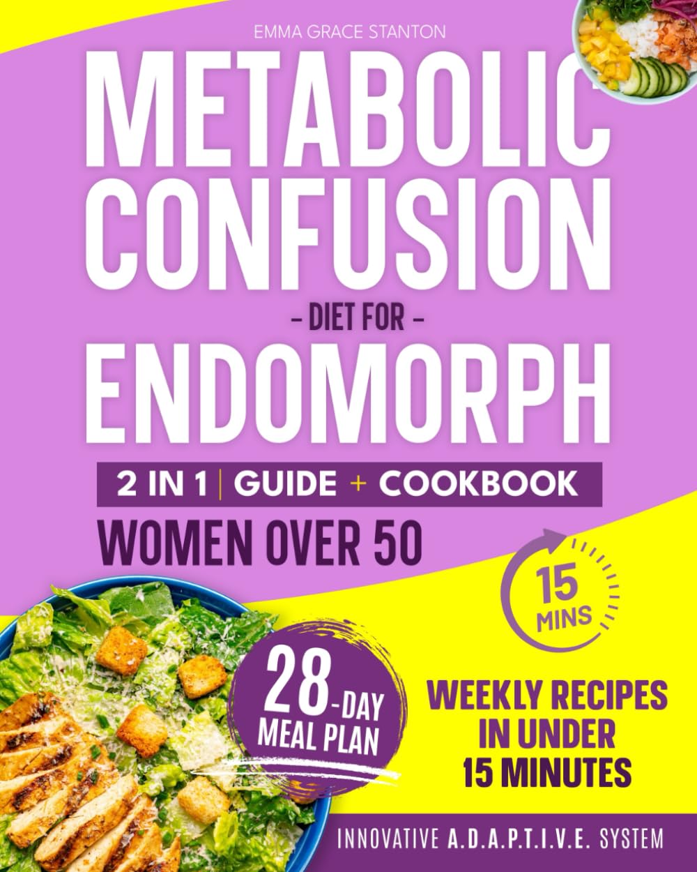 Metabolic Confusion Diet Cookbook for Endomorph Women Over 50 — used book cover