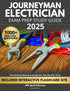 Journeyman Electrician Exam Prep Study Guide 2025 — used book cover