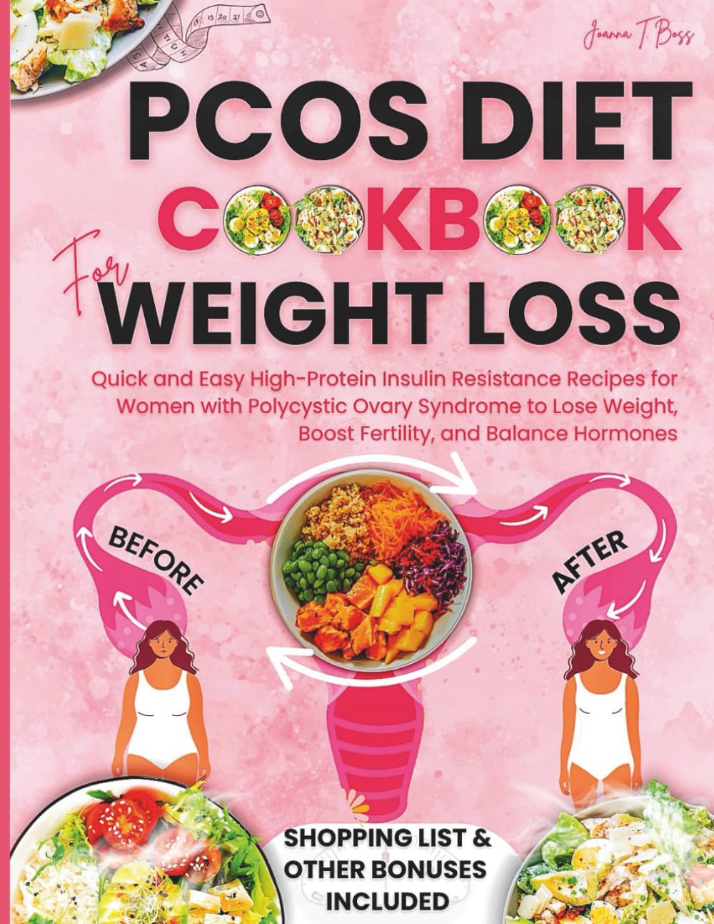 PCOS Diet Cookbook for Weight Loss: Quick and Easy High-Protein Insulin Resistance Recipes for Women with Polycystic Ovary Syndrome to Lose Weight, ... Hormones (PCOS Diet Cookbook for Beginners)