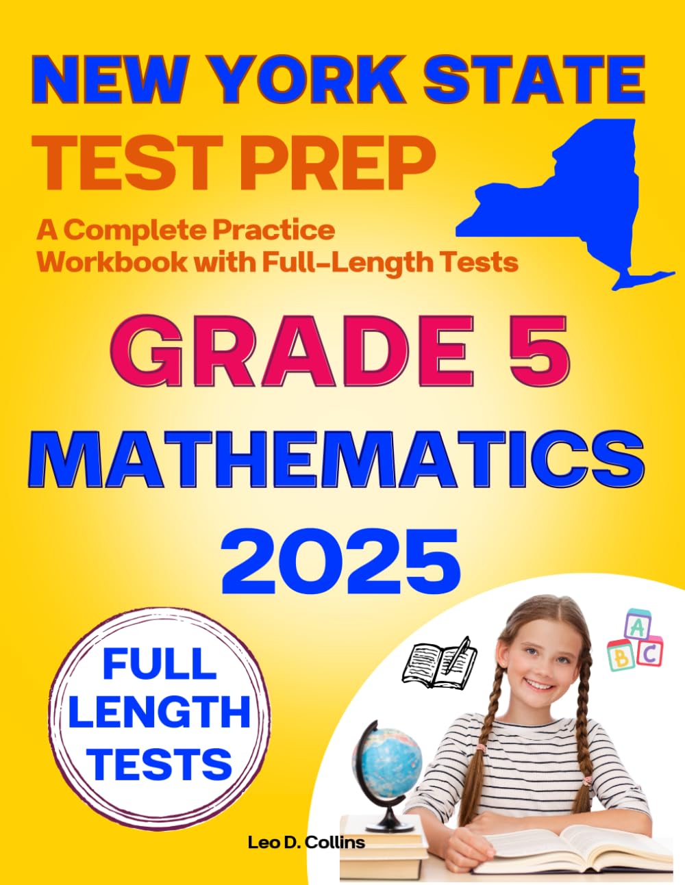 New York State Test Prep Grade 5 Mathematics — used book cover