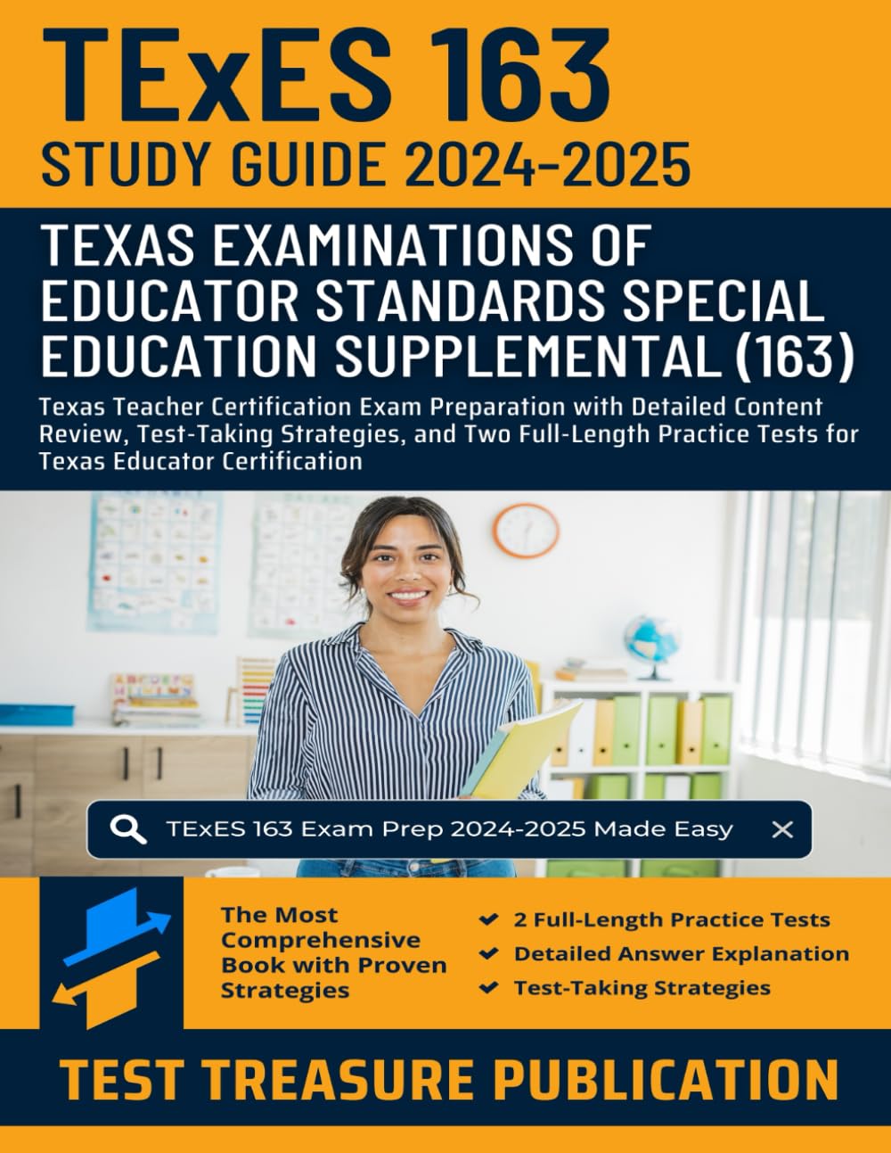 TExES Special Education Supplemental (163) Study Guide 2024-2025 — used book cover
