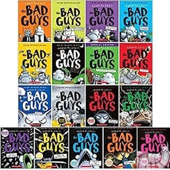 Bad Guys Series Complete Set 1-17 Books Set
