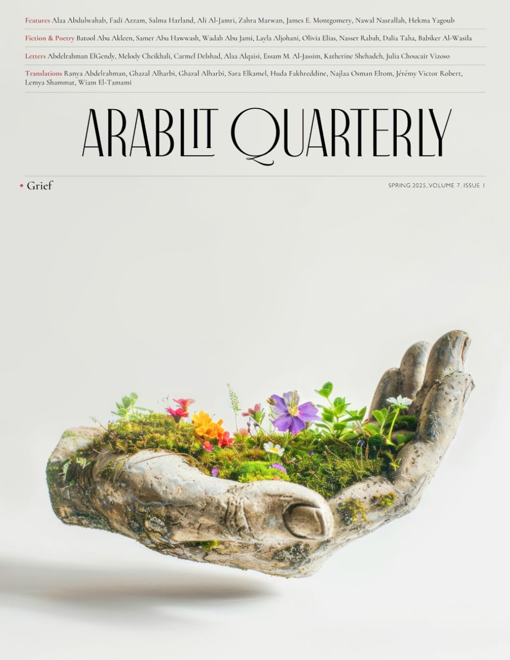 ArabLit Quarterly: Spring 2025: Grief — used book cover