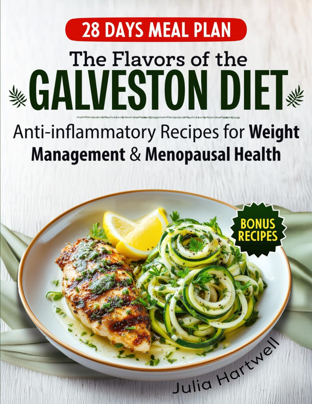 The Flavors of the Galveston Diet — used book cover