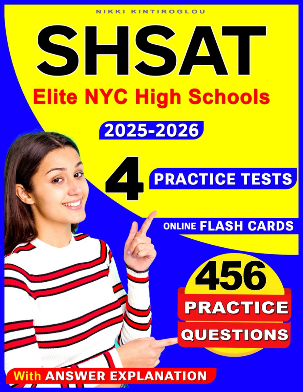SHSAT Prep Book 2025-2026 — used book cover
