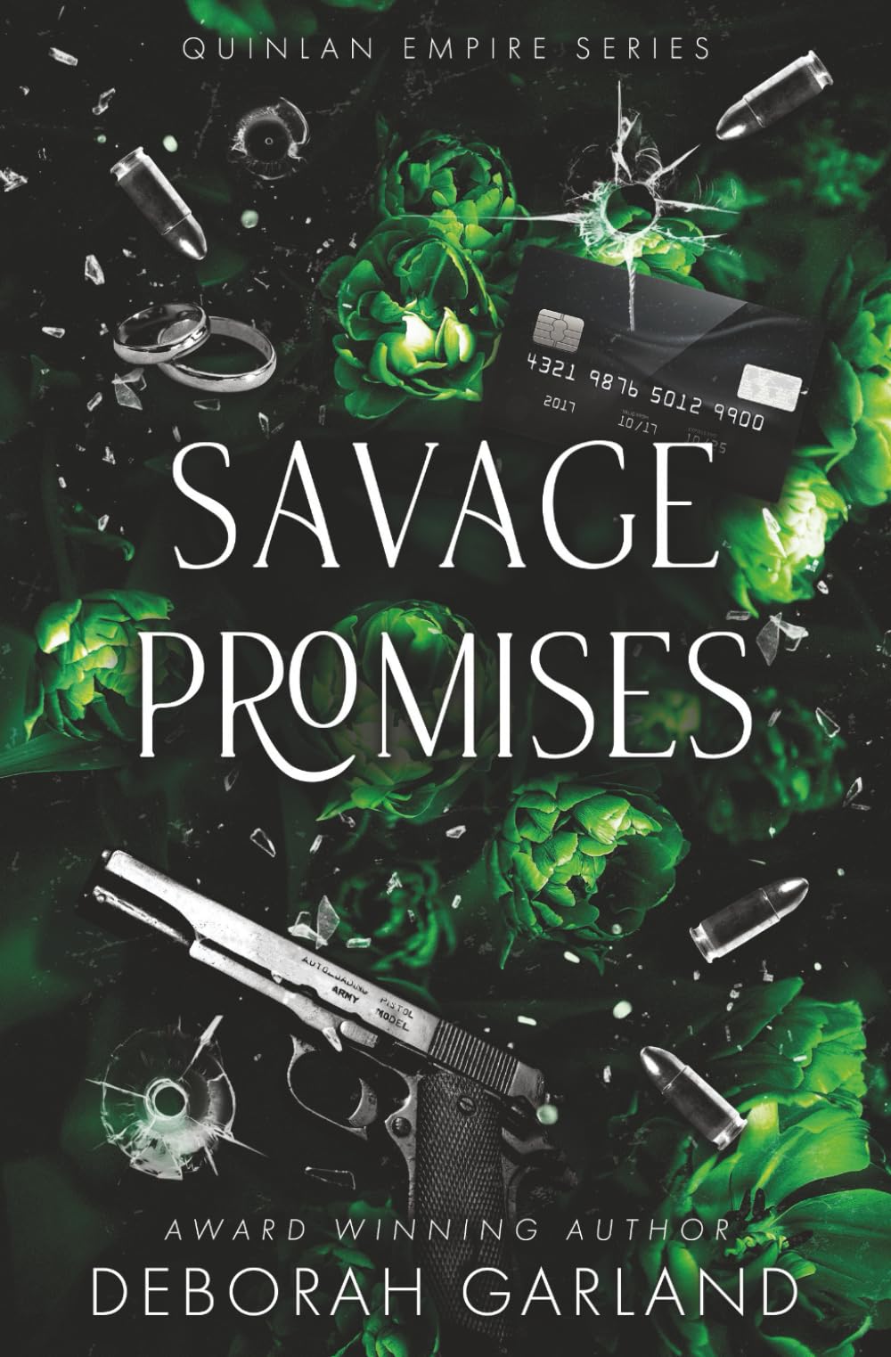 Savage Promises: An Irish Mafia Age Gap Forced Marriage Romance — used book cover